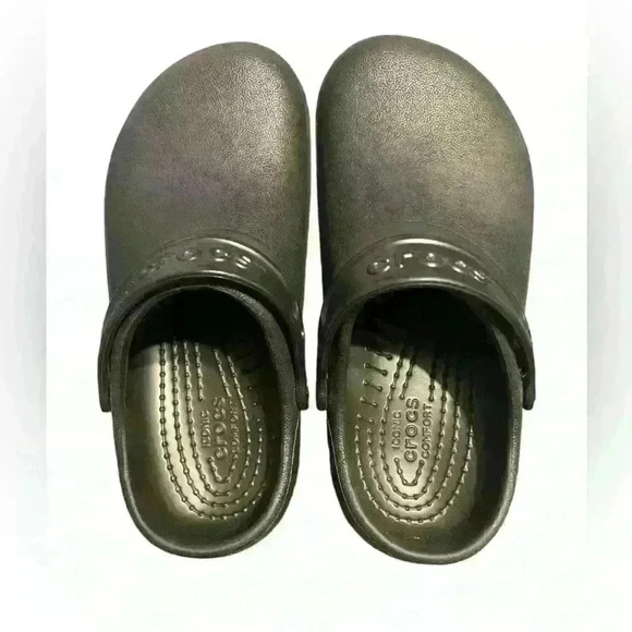 Crocs Bistro Work Clogs – Black – M5 / W7 –l - Picture 8 of 9